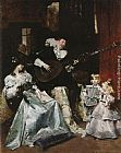 Ferdinand Roybet La Sarabande painting